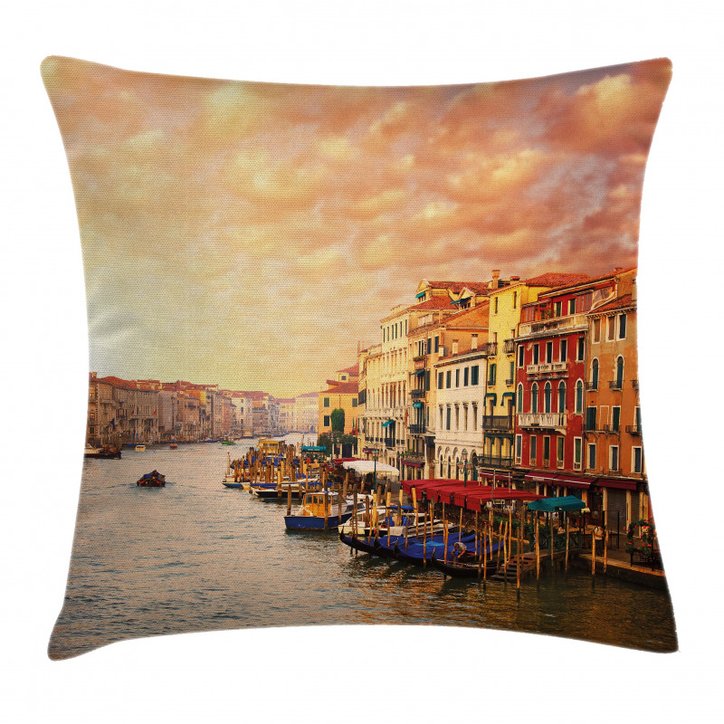 Italian Venezia Image Pillow Cover