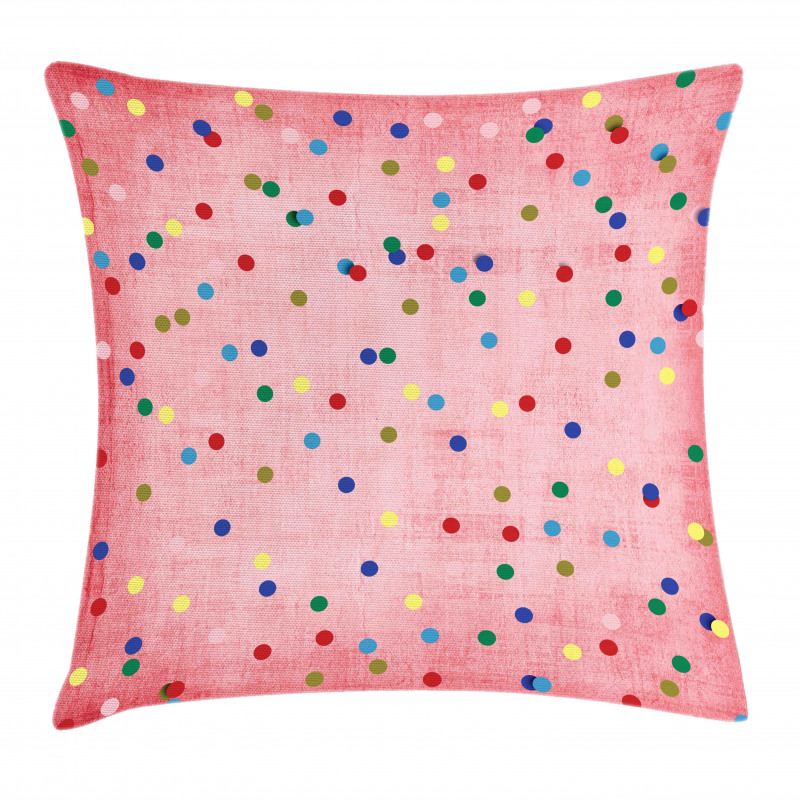Geometric Circles Image Pillow Cover