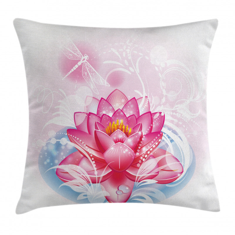 Mandala Yoga Lotus Pillow Cover
