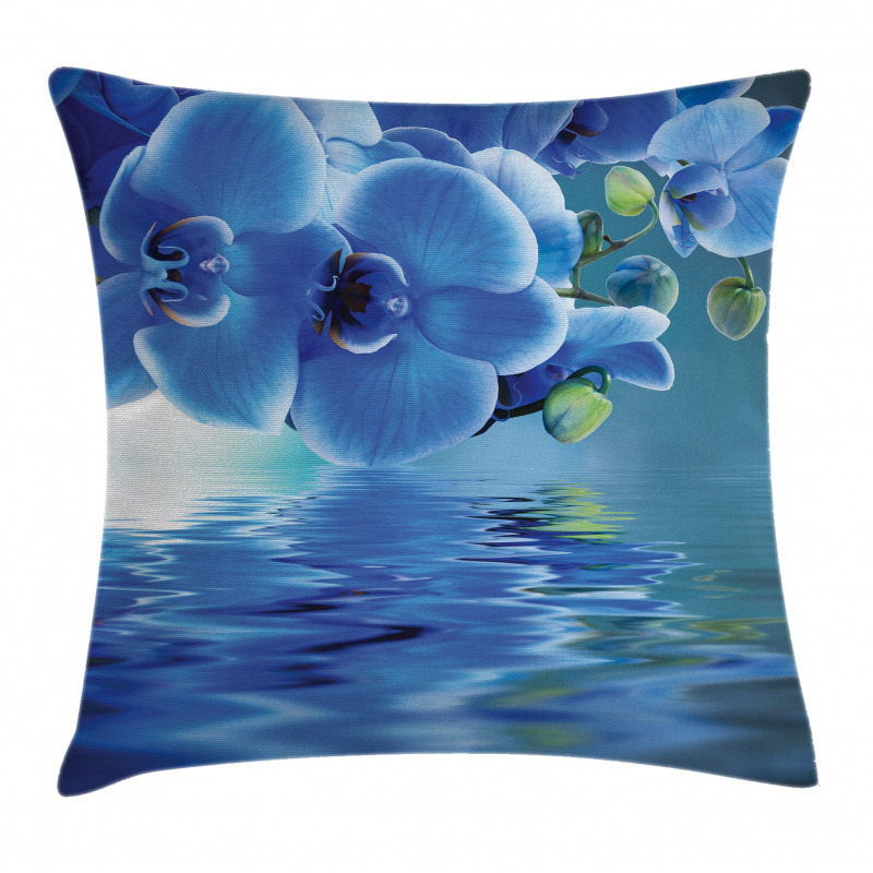 Natural Orchids Pillow Cover