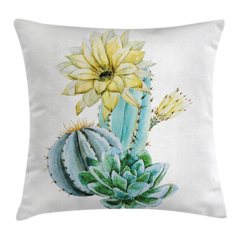 Plant Spikes Cactus Pillow Cover
