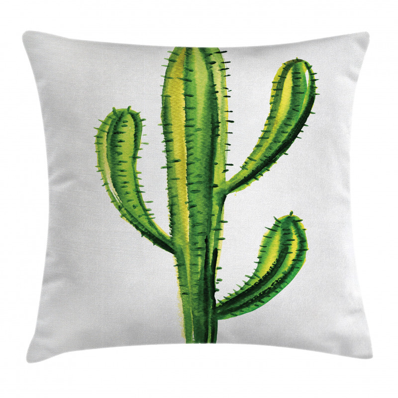 Mexican Cartoon Cactus Pillow Cover