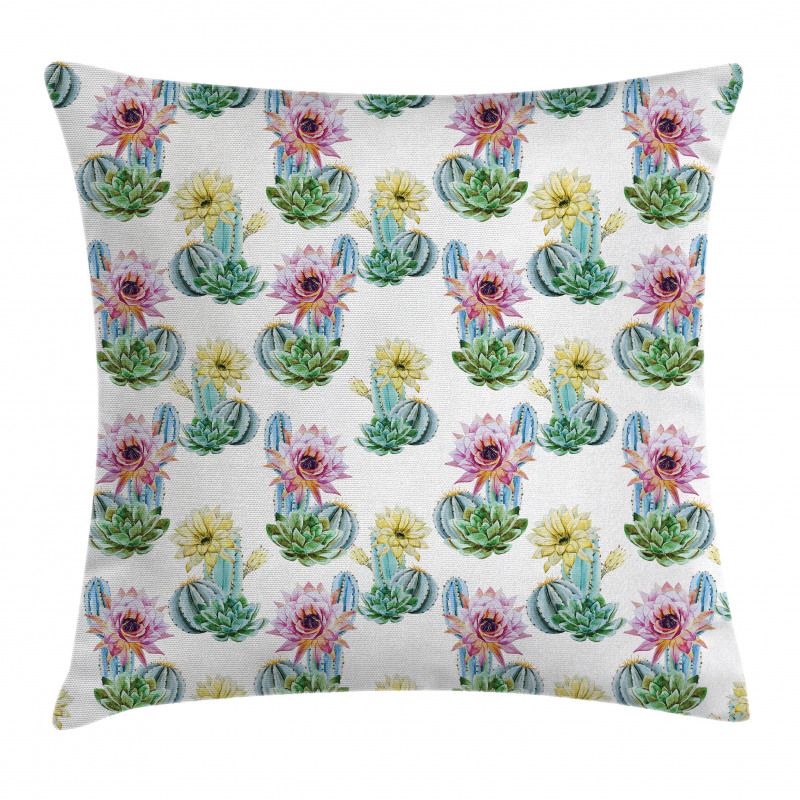 Mexican Plant Cactus Pillow Cover