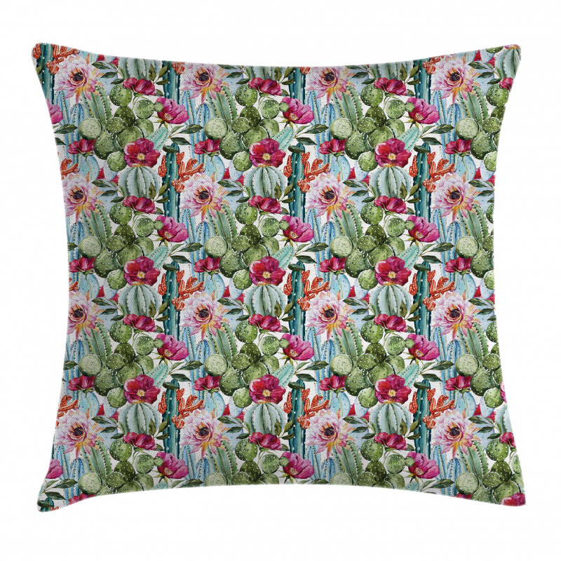 Botanic Cactus Desert Pillow Cover