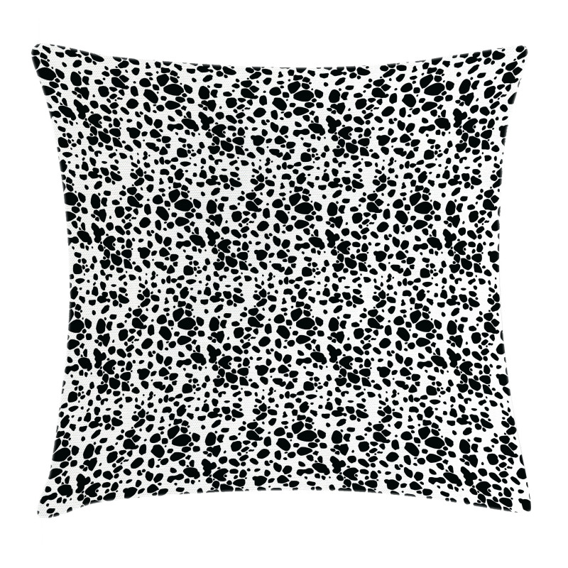 Puppy Spots Fur Pillow Cover