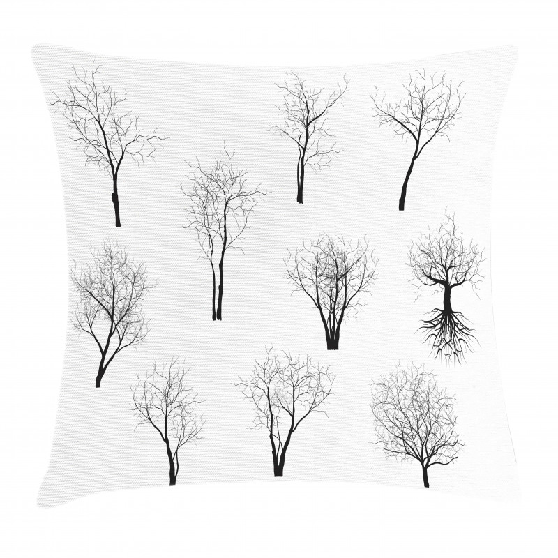 Forest Trees Branches Pillow Cover