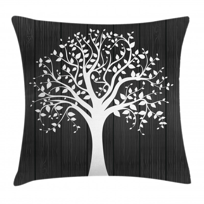 Tree with Many Leaves Pillow Cover