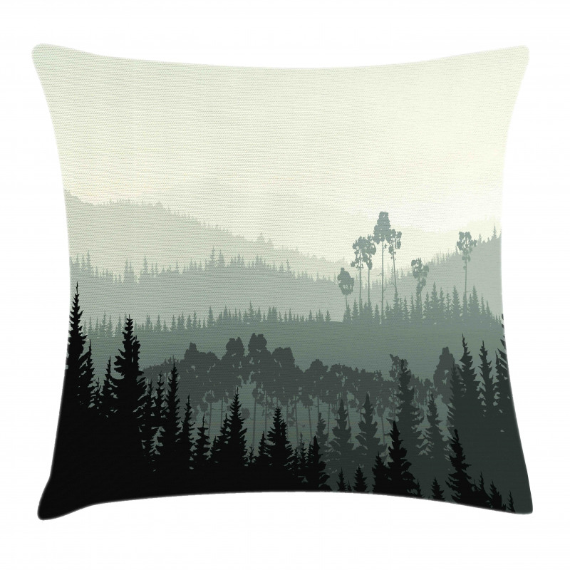 Valley Mystic Forest Pillow Cover