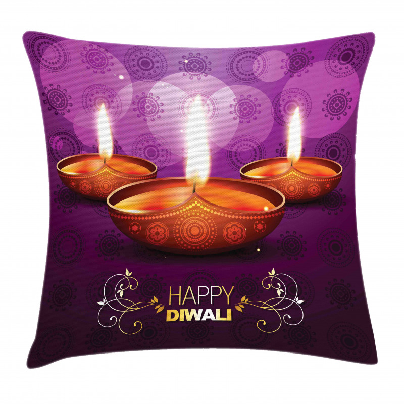 Diwali Asia Pillow Cover