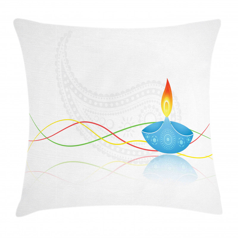 Modern Paisley Diwali Pillow Cover