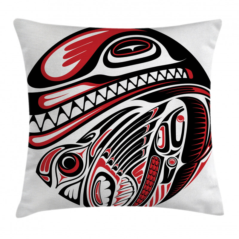 Haida Animal Art Pillow Cover