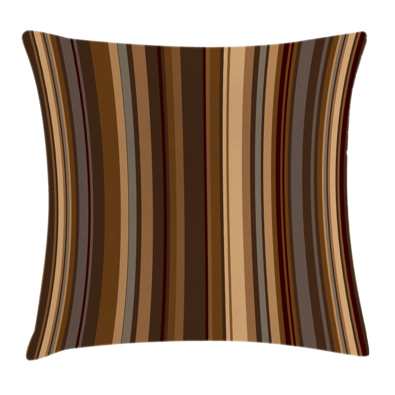 Shades of Earthen Tones Pillow Cover