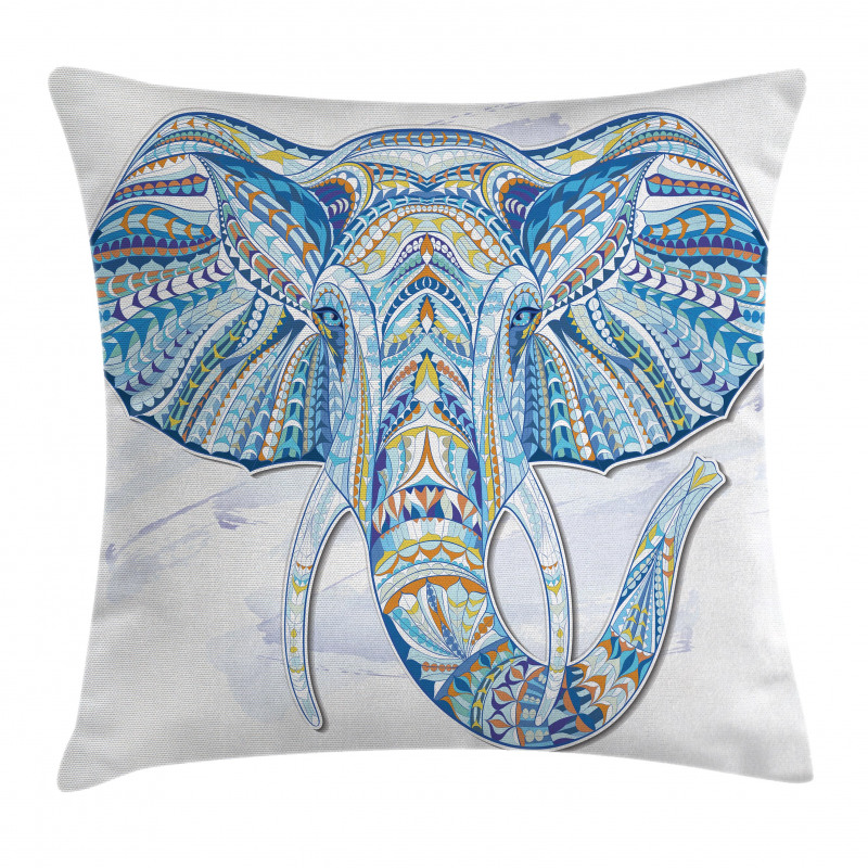 Totem Elephant Pillow Cover