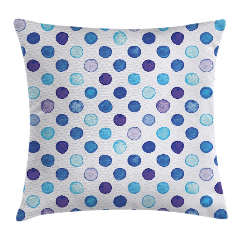 Blue Tones Soft Funky Pillow Cover