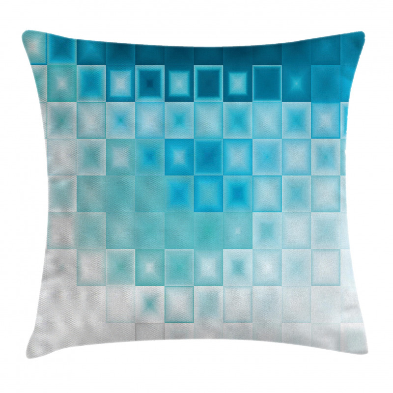 Fractal Square Shapes Pillow Cover