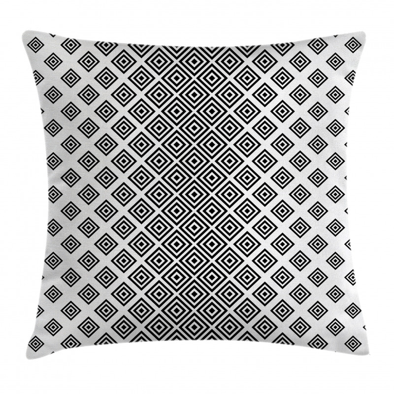 Square Shape Geometric Pillow Cover