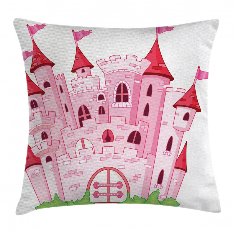 Princess Magic Kingdom Pillow Cover