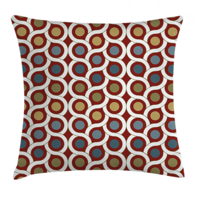 Circular Forms Rounds Pillow Cover