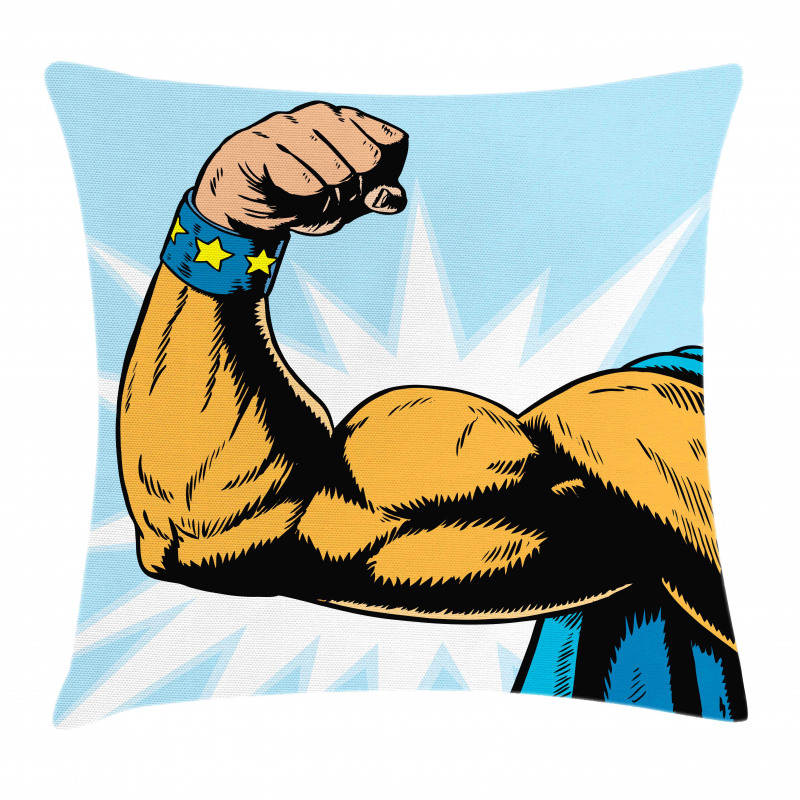 Cartoon Superheros Power Pillow Cover