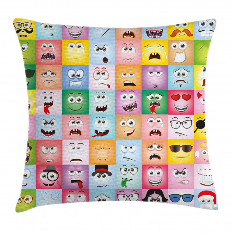 Internet Cartoon Meme Pillow Cover