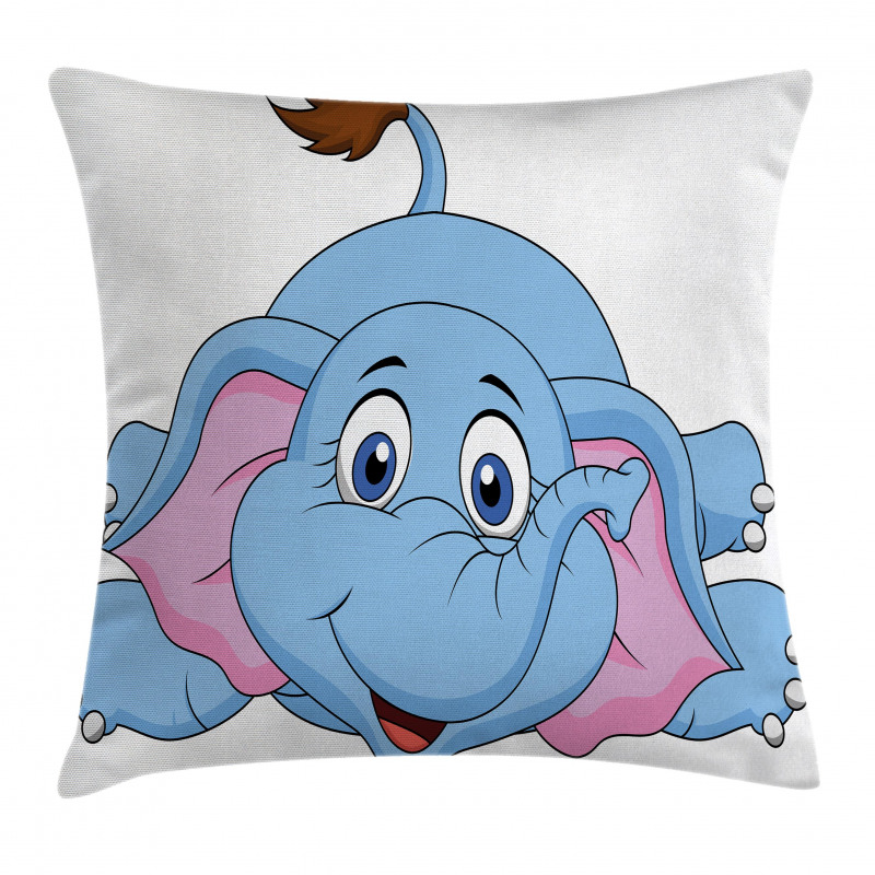 Baby Elephant Children Pillow Cover