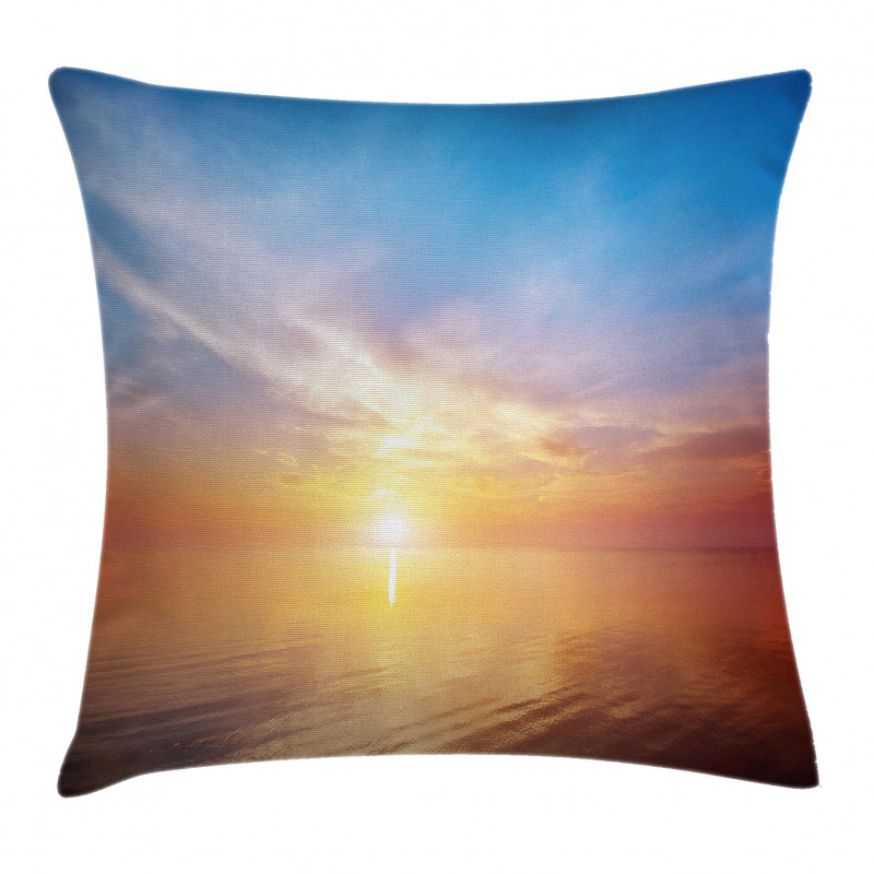 Horizon Seascape Bay Pillow Cover