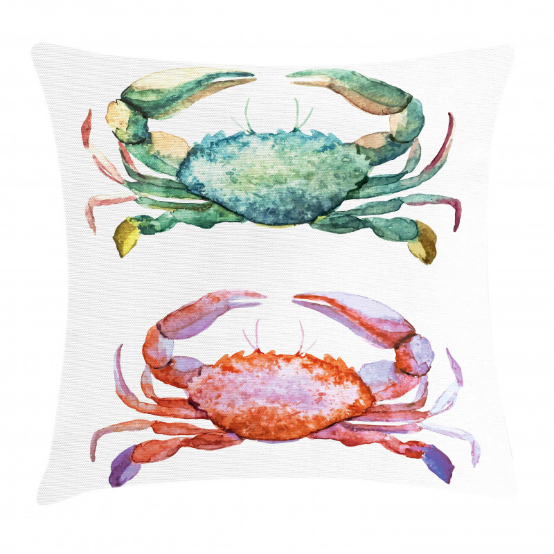 Sea Animals Theme Pillow Cover
