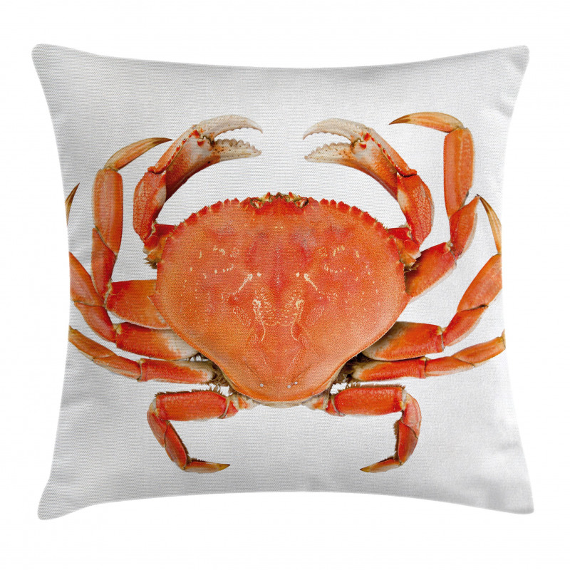 Cooked Dungeness Crab Pillow Cover