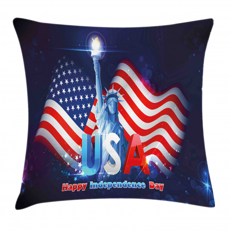 Justice and Liberty Pillow Cover