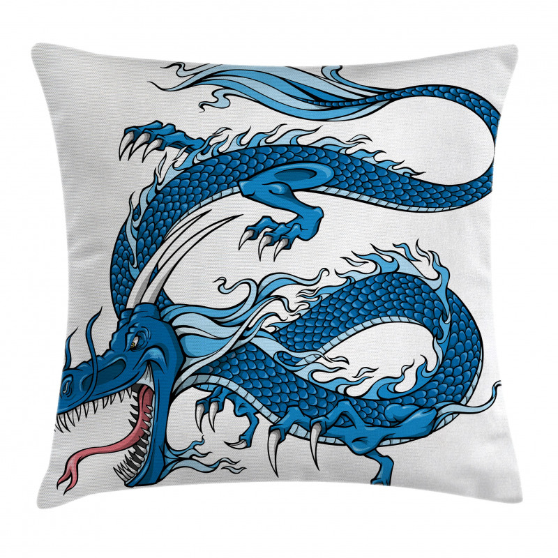 Dragon Myth Creature Pillow Cover