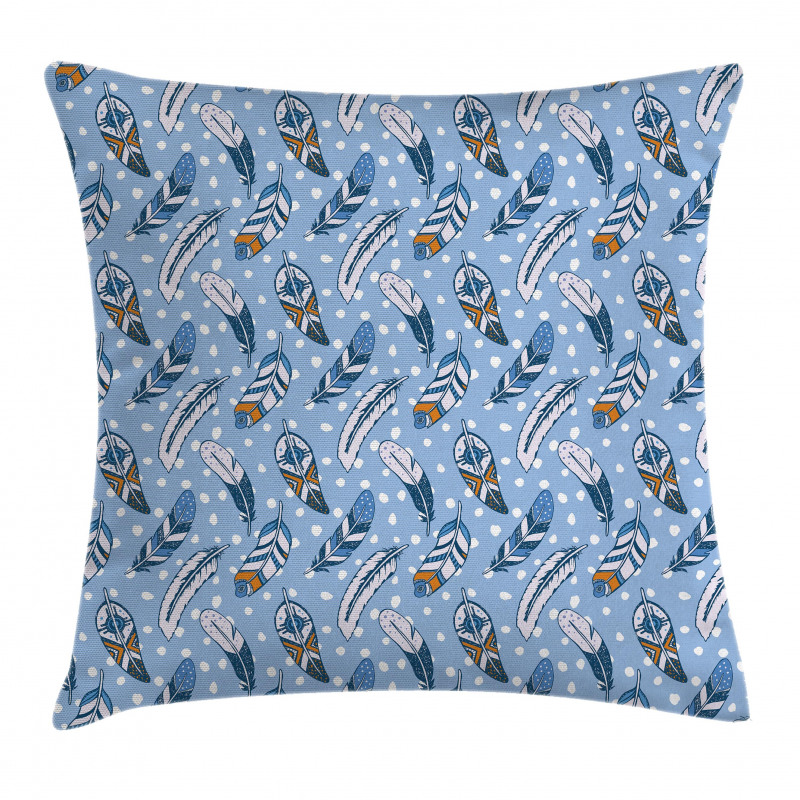 Romantic Leaves Ethnic Pillow Cover