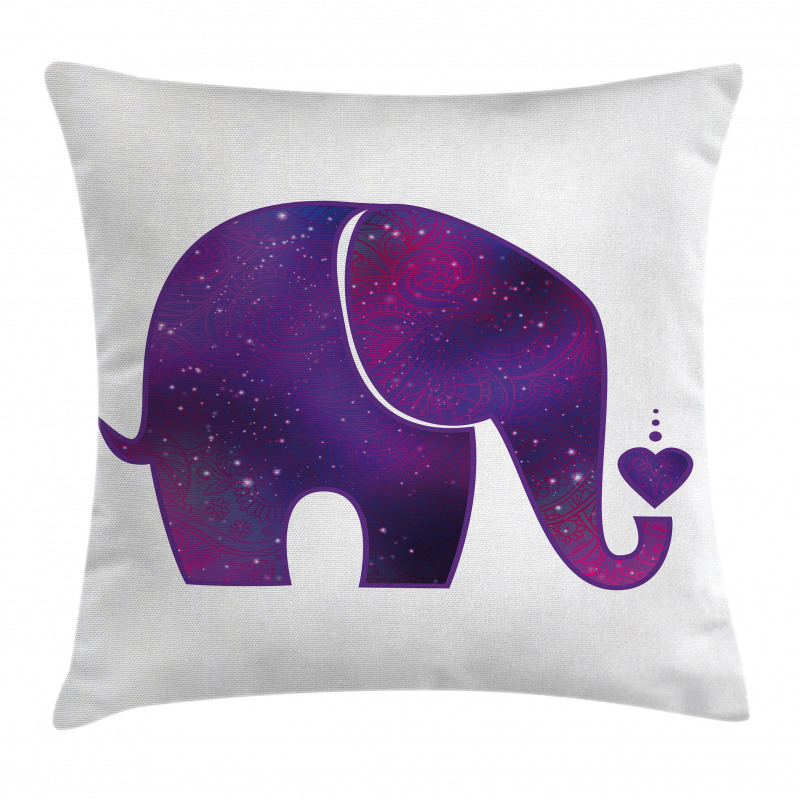 Elephant Hearts Pillow Cover