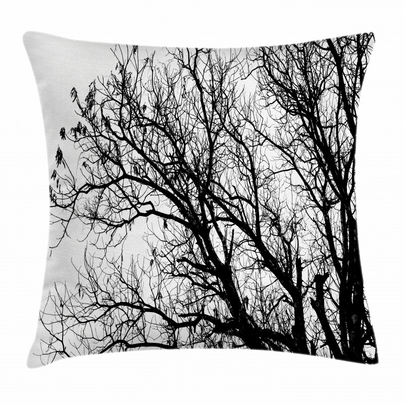 Autumn Fall Tree Branch Pillow Cover