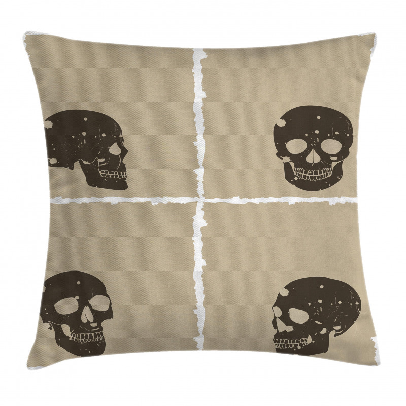 Halloween Skulls Spooky Pillow Cover