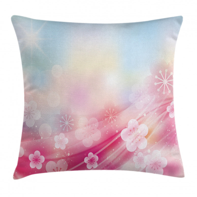 Blossoms Flowers Buds Pillow Cover