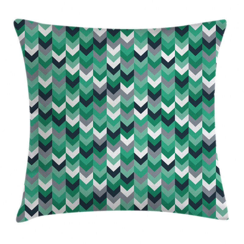 Symmetric Zig Zag Lines Pillow Cover