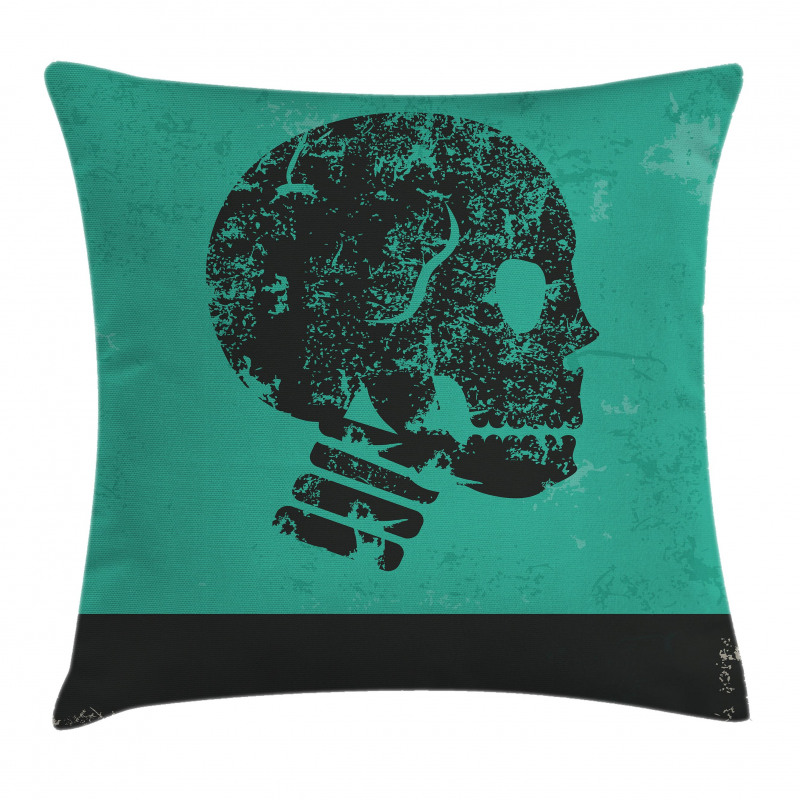 Abstract Human Skeleton Pillow Cover