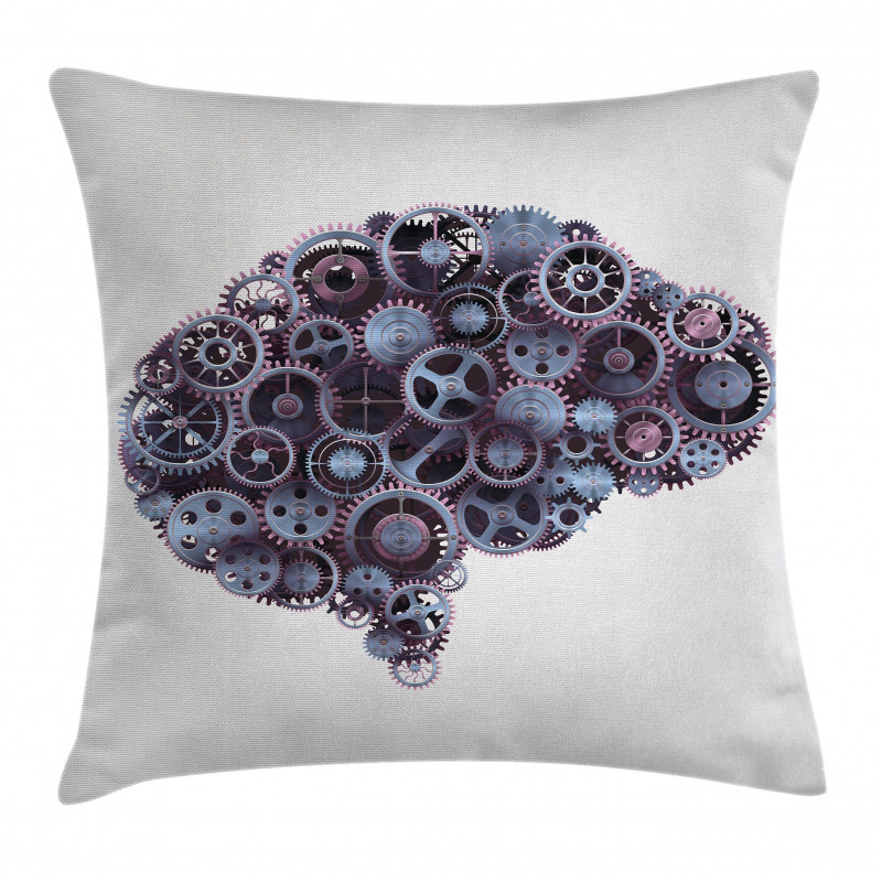 Mechanic Wheel Brain Pillow Cover
