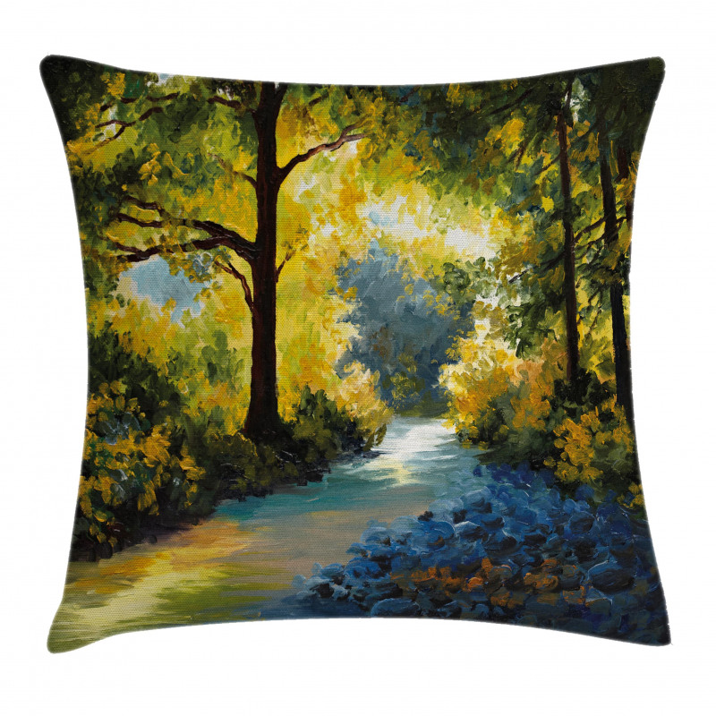 Nature Forest Meadows Pillow Cover