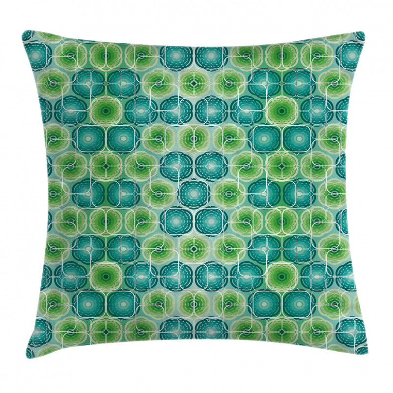 Vector Pattern Flowers Pillow Cover