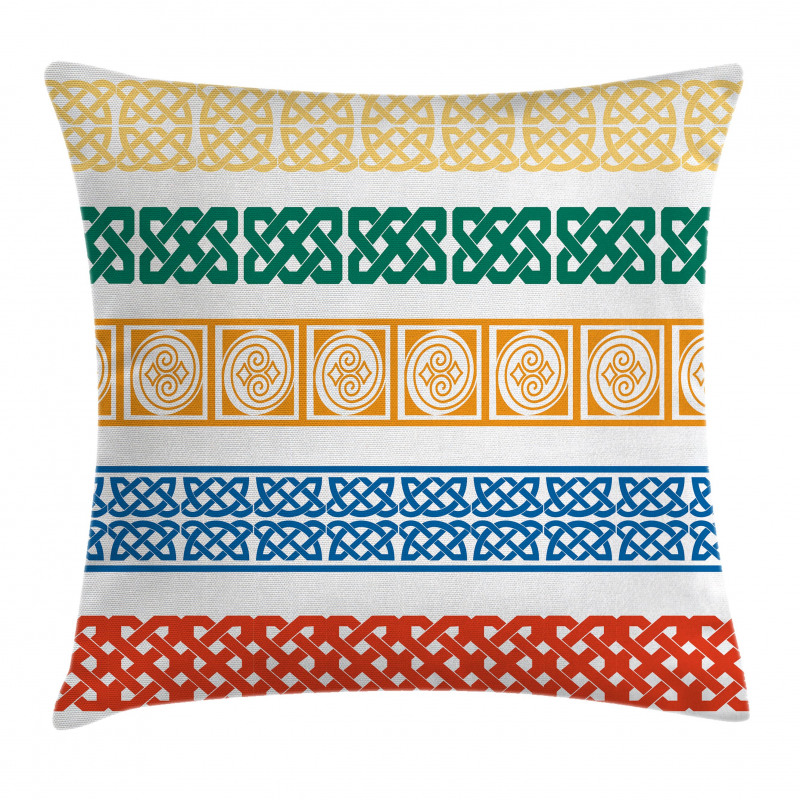 Coloful Greek Tiles Pillow Cover