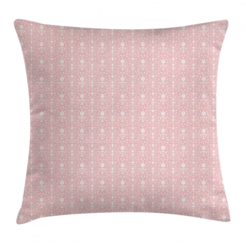 Vintage Damask Home Pillow Cover