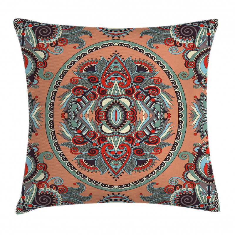 Ukranian Carpet Pillow Cover