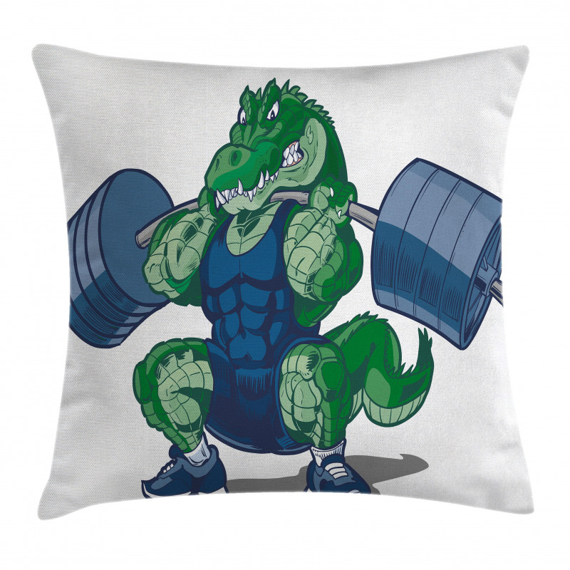 Cartoon Crocodile Pillow Cover