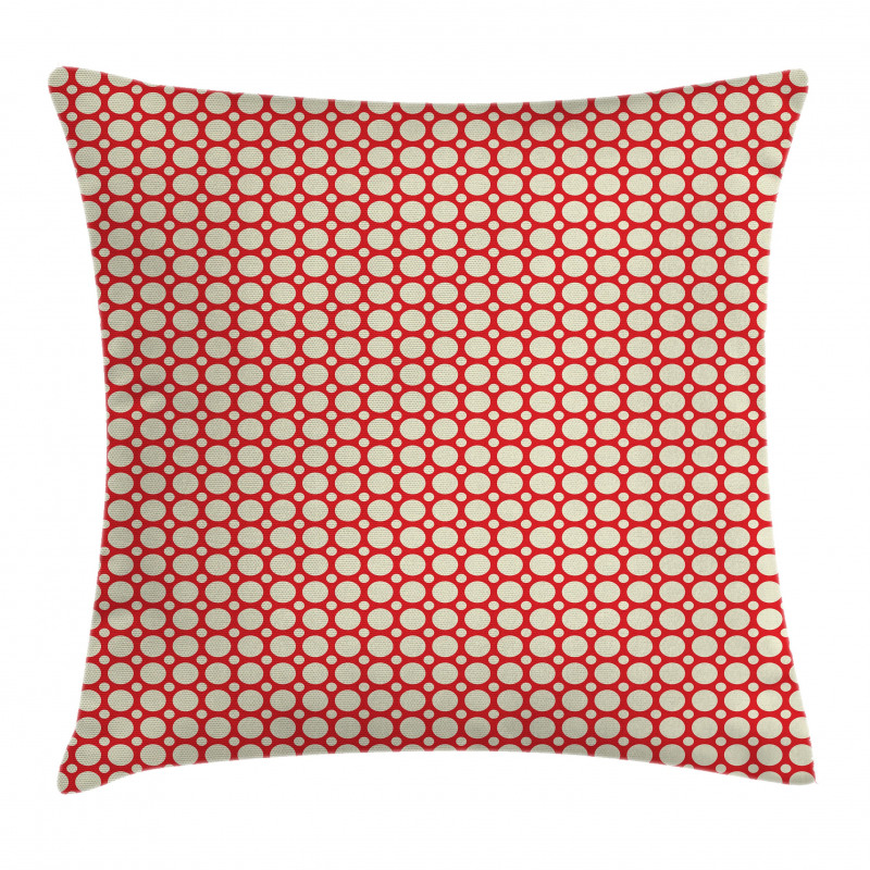 Big Small Polka Dots Pillow Cover