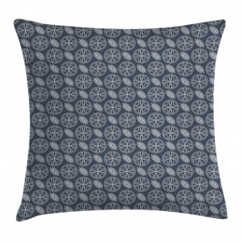 Japanese Ornate Abstract Pillow Cover