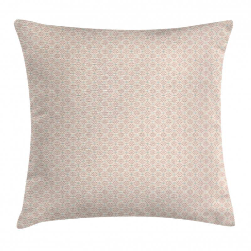 Shabby Flower Motifs Pillow Cover