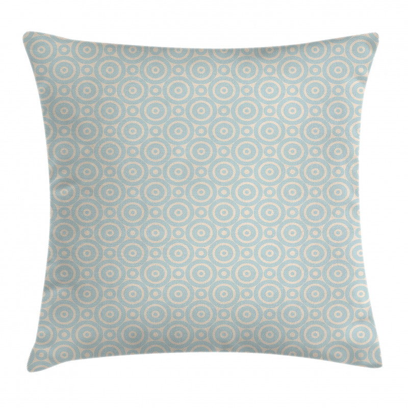 Circular Geometric Tile Pillow Cover