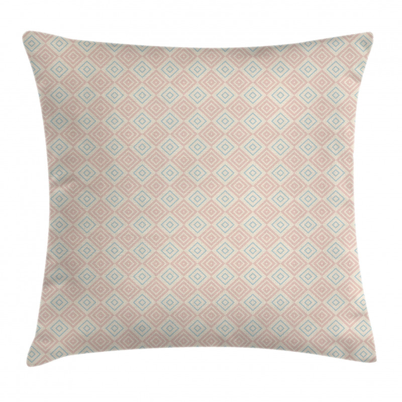 Diamond Line Tile Pillow Cover