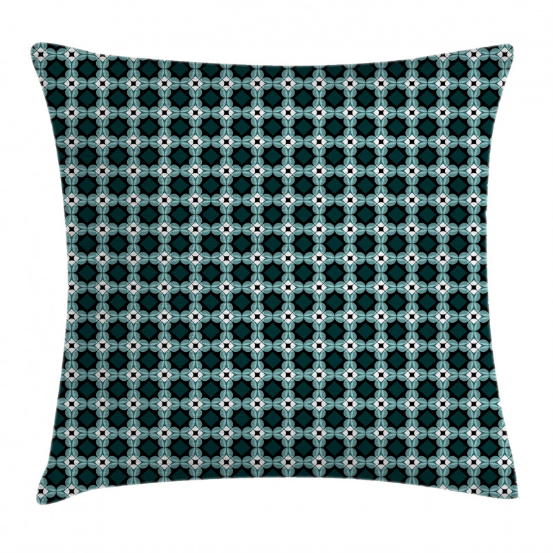 Oriental Blue Pattern Pillow Cover